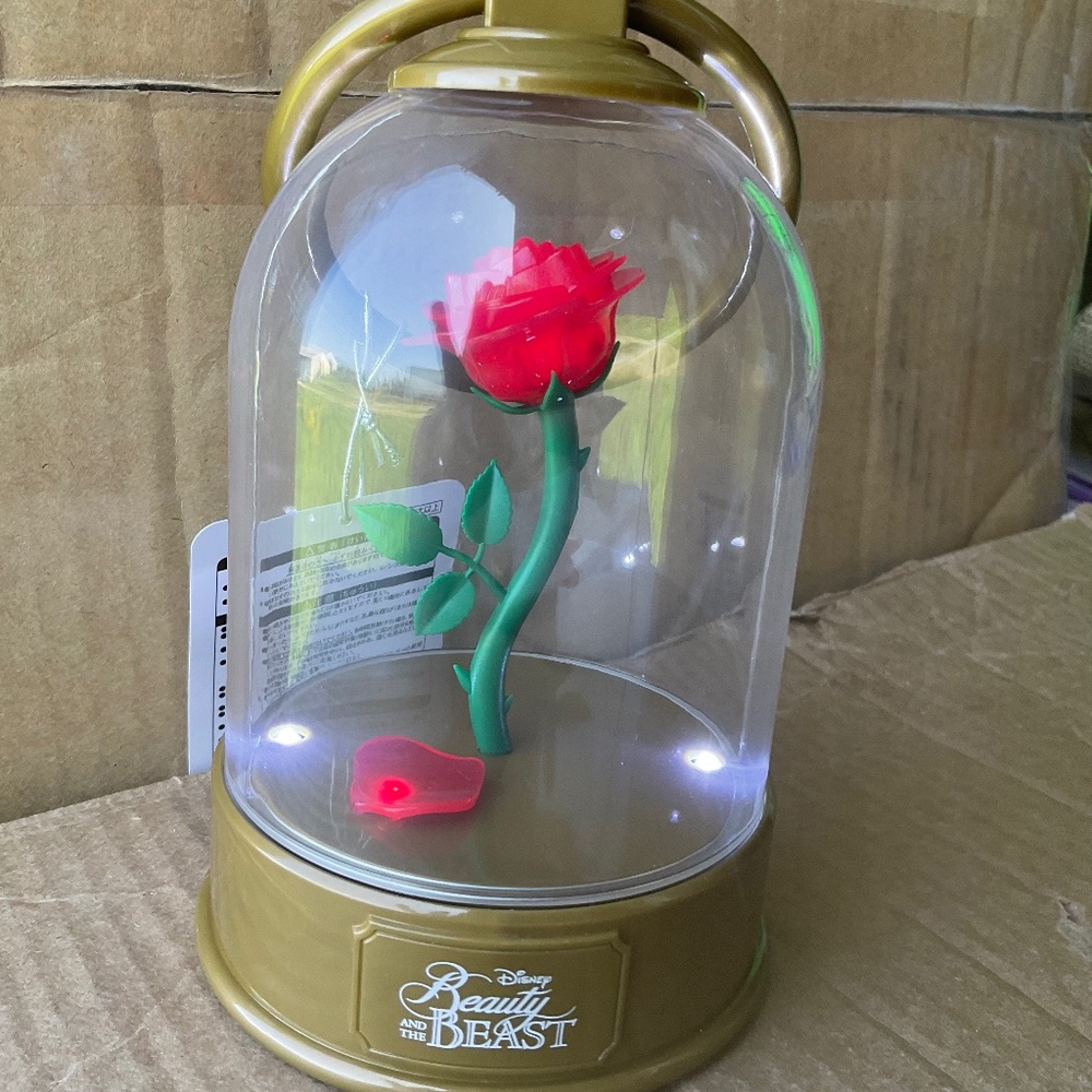 Disney parks beauty and the beast rose lantern